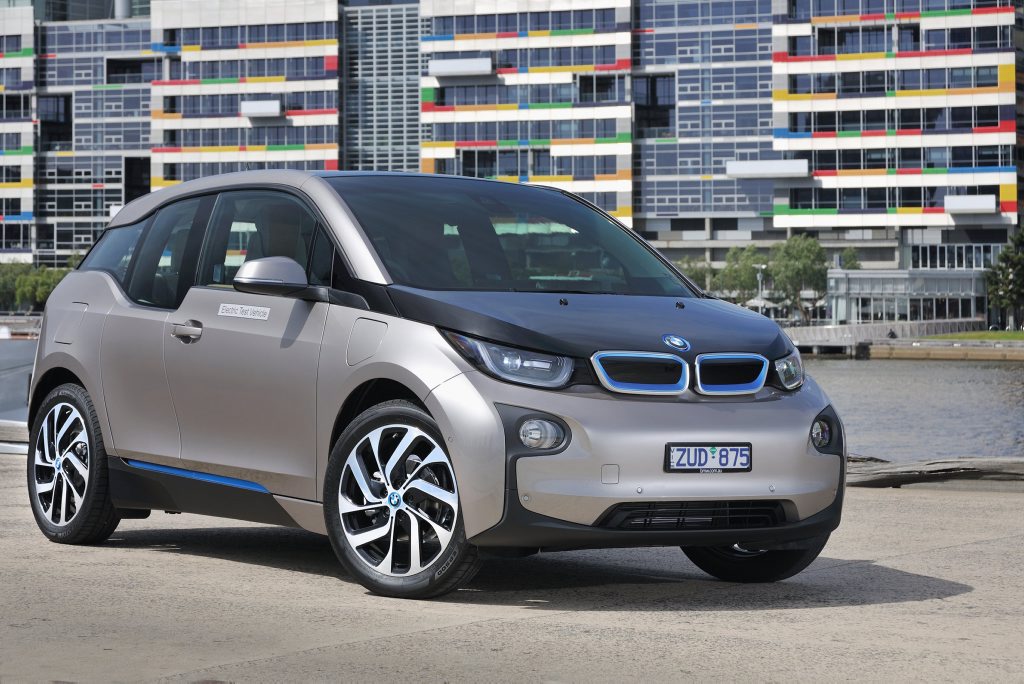 The BMW i3. The BMW i3.